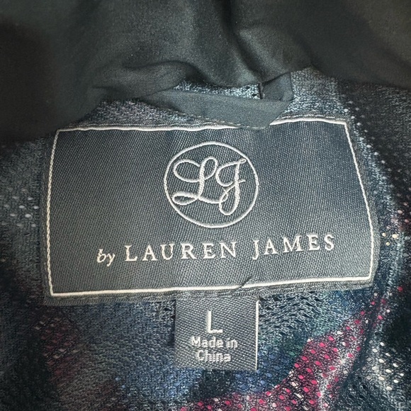 NWT- Lauren James Women’s Water Resistant Hooded Anorak Jacket - Picture 9 of 10
